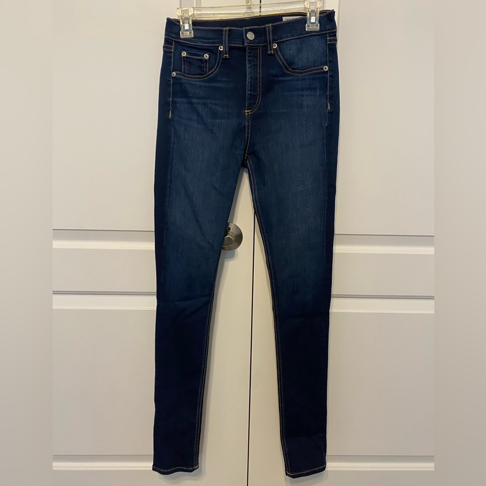 Rag & Bone High Rise Skinny Jeans